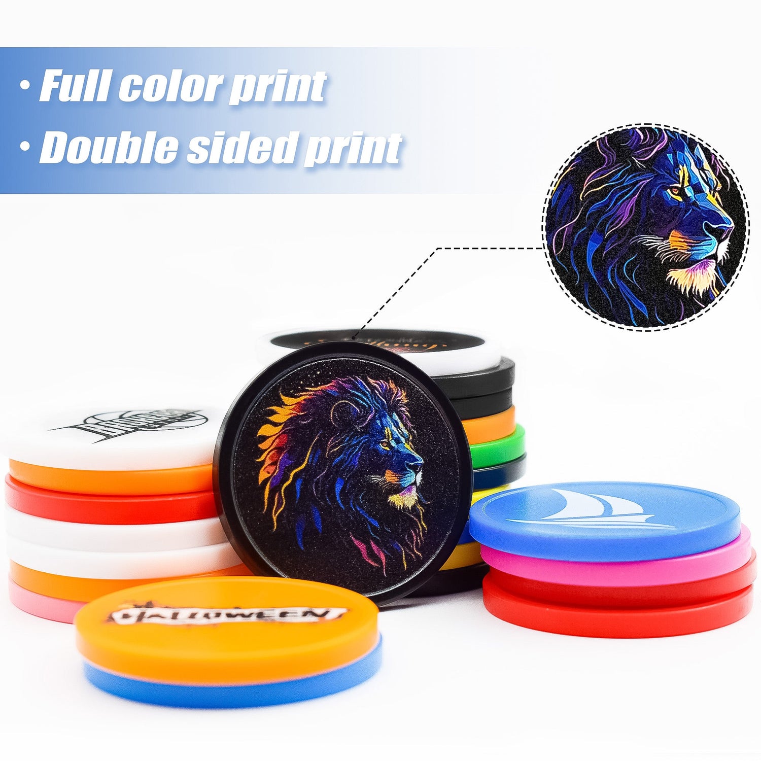Plastic Poker Chips