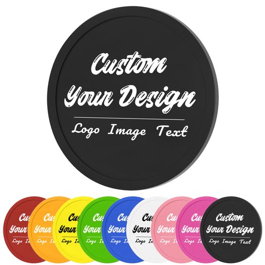 Custom PLASTIC Poker Chips, Imprinted with Personalized Logo, Image or Text