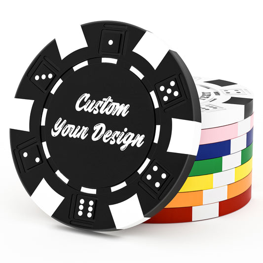 Custom Clay Poker Chips,Heavy 11.5g Casino Sized