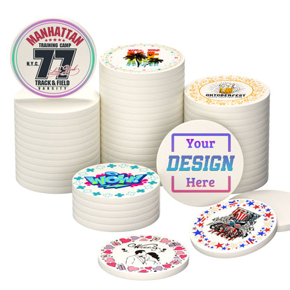 Custom Ceramic Poker Chips with Logo text
