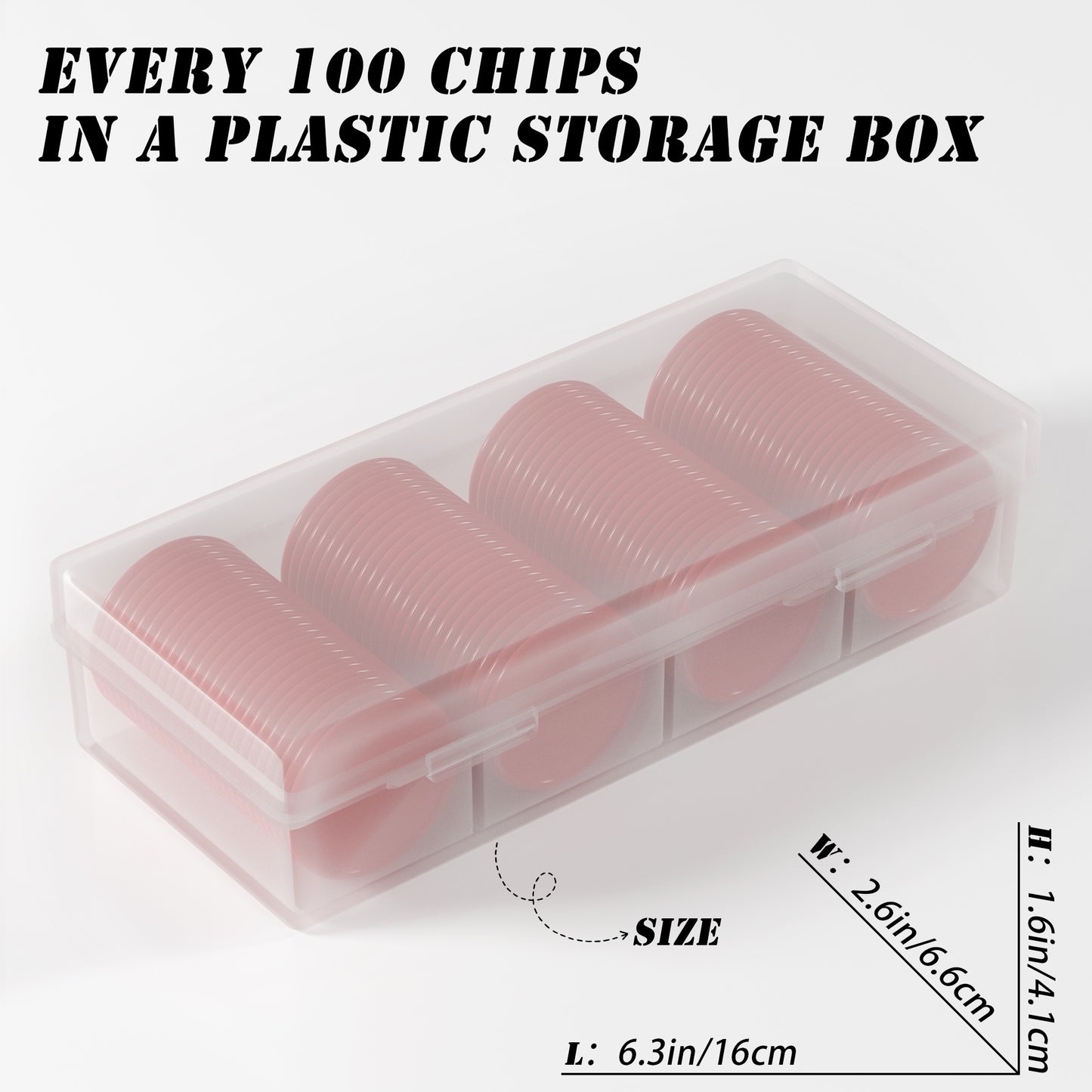 Jetons de poker en plastique personnalisés, 200 à 1 000 jeux