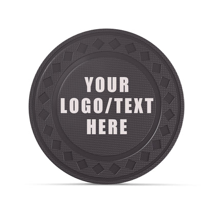 Custom Diamond Poker Chips, Full-Color Print Your Personalized Photo and Text