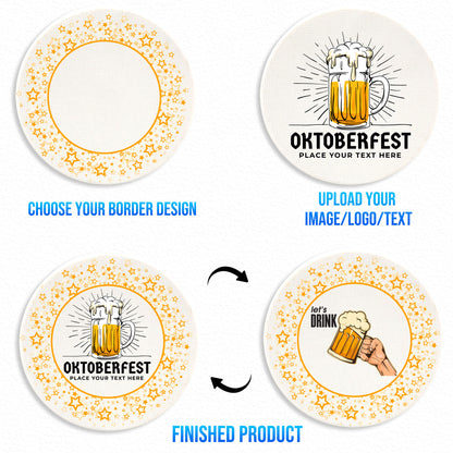Custom Ceramic Poker Chips with Logo text